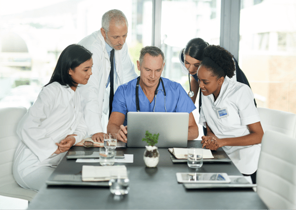 A group of nursing professionals 